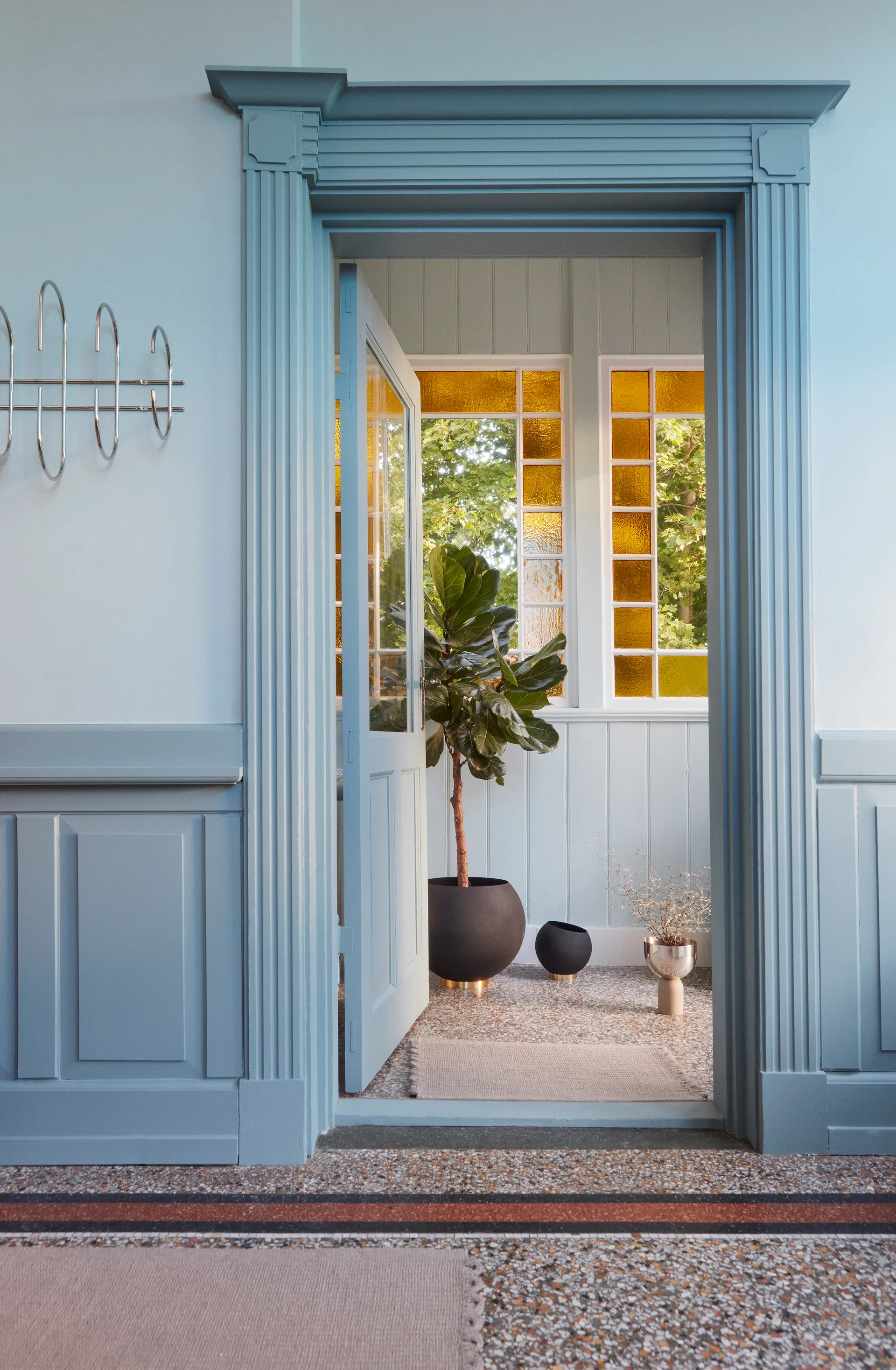 Redono deurmat 50x70, Taupe AYTM