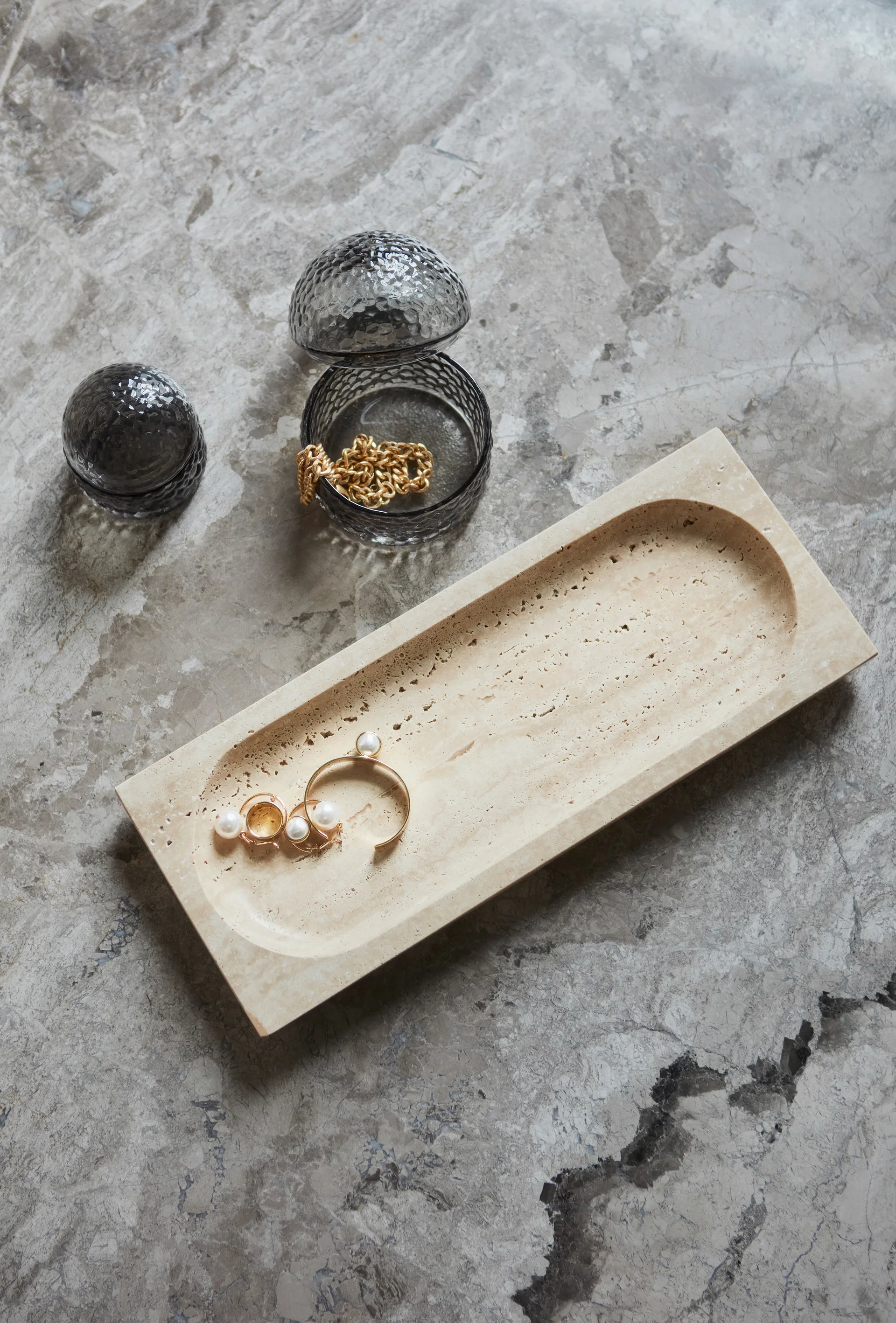 Regina schotel travertin, 16x40 cm AYTM