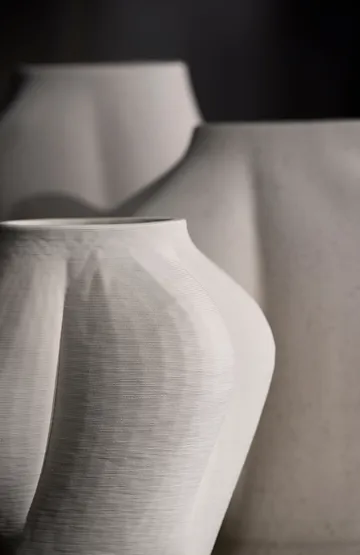 Saltare vaas - Cream, Ø15x25 cm - AYTM