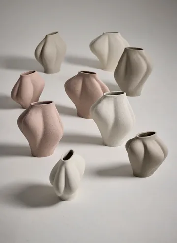 Saltare vaas - Cream, Ø15x25 cm - AYTM