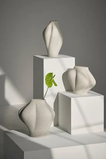 Saltare vaas - Cream, Ø17x35 cm - AYTM