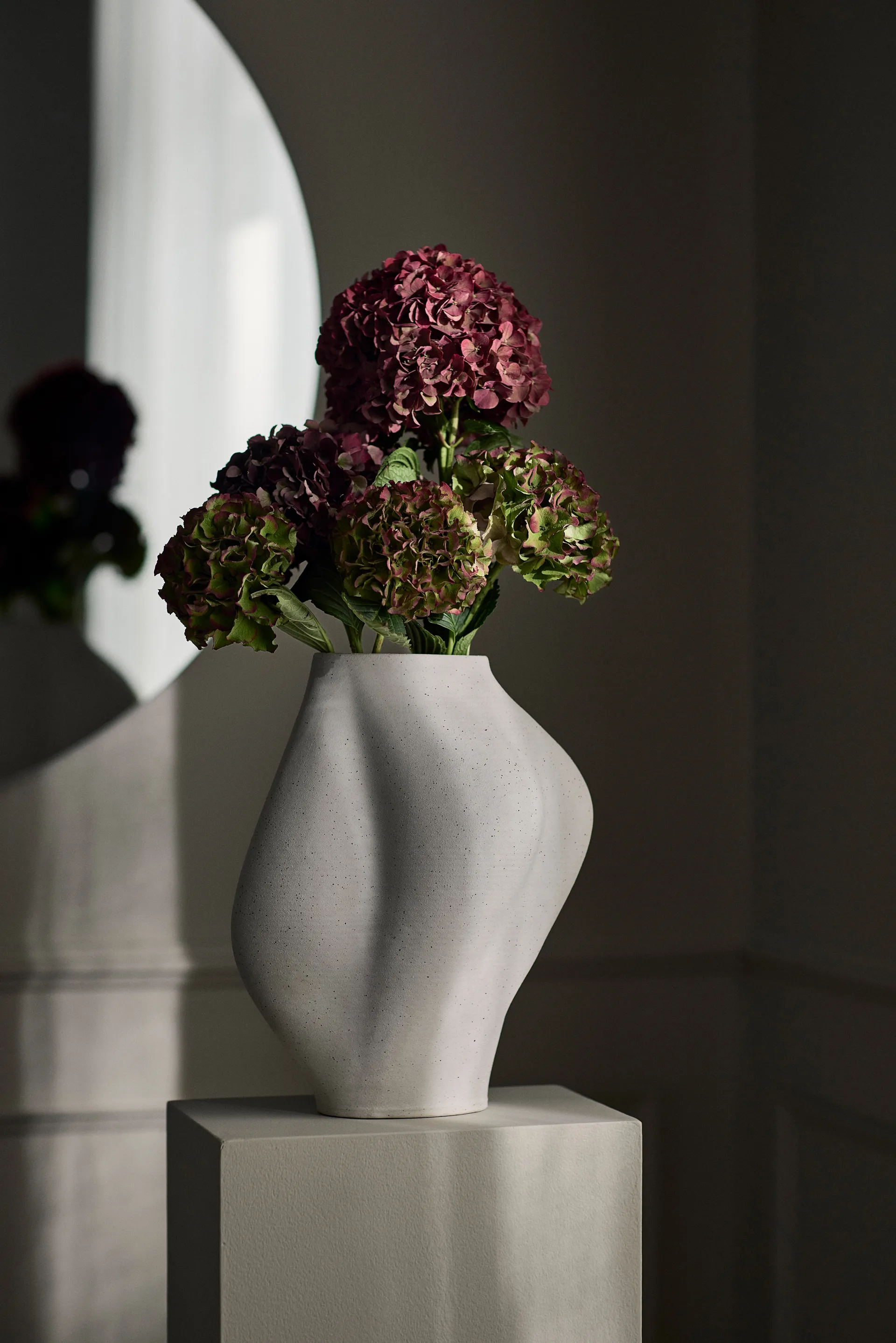 Saltare vaas, Cream, Ø17x35 cm AYTM