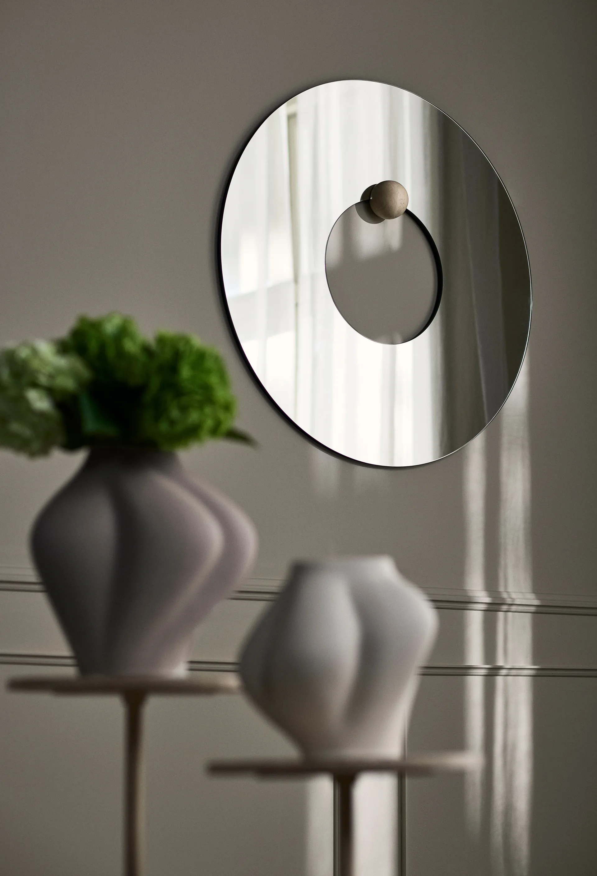 Saltare vaas, Taupe, Ø13,8x30 cm AYTM