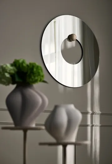 Saltare vaas - Taupe, Ø13,8x30 cm - AYTM