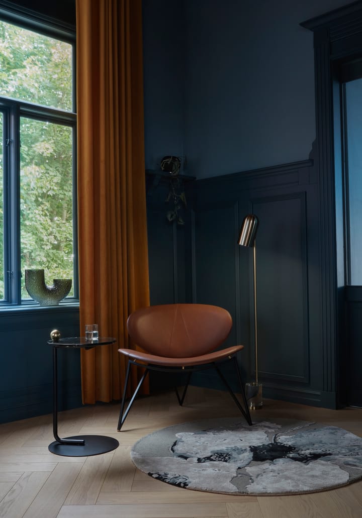 Semper loungestoel, Black-cognac AYTM