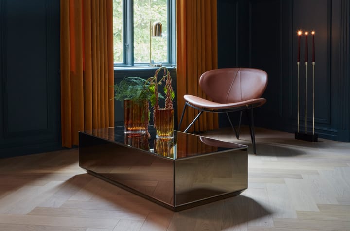 Semper loungestoel, Black-cognac AYTM