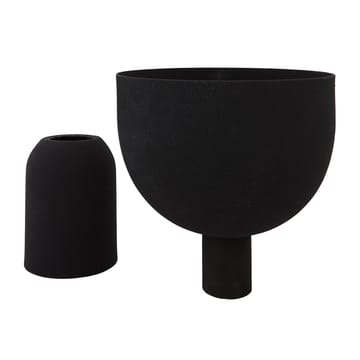 Torus bloempot Ø17 cm - Black-black - AYTM