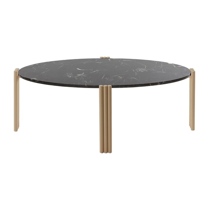 Tribus salontafel ovaal 92,4x47,6x35 cm - Light Sand-black - AYTM