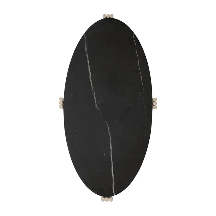 Tribus salontafel ovaal 92,4x47,6x35 cm - Light Sand-black - AYTM