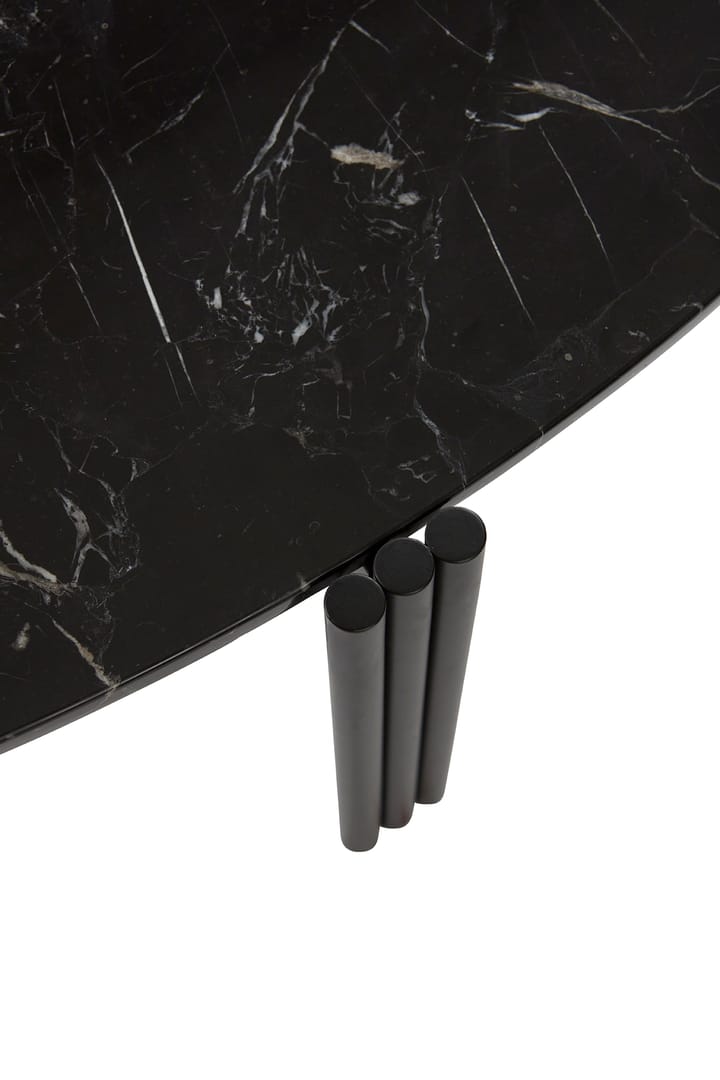 Tribus salontafel ovaal 92,4x47,6x35 cm - Zwart-zwart - AYTM