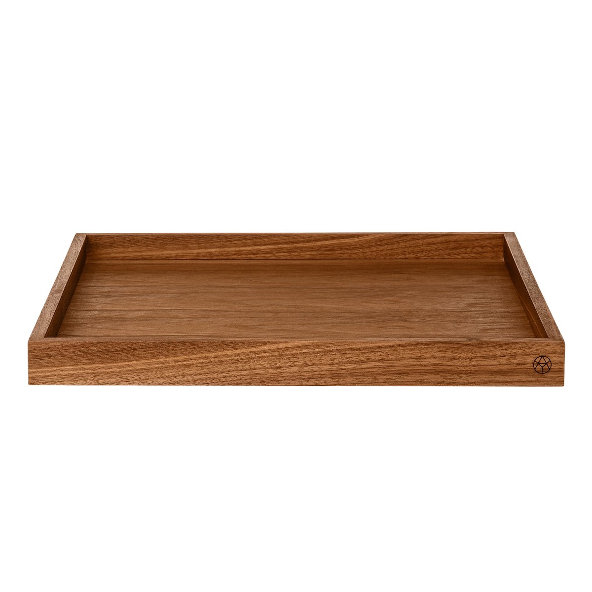 AYTM Unity dienblad vierkant walnoot groot | Scandinavisch Interieur | Dienbladen | Bruin