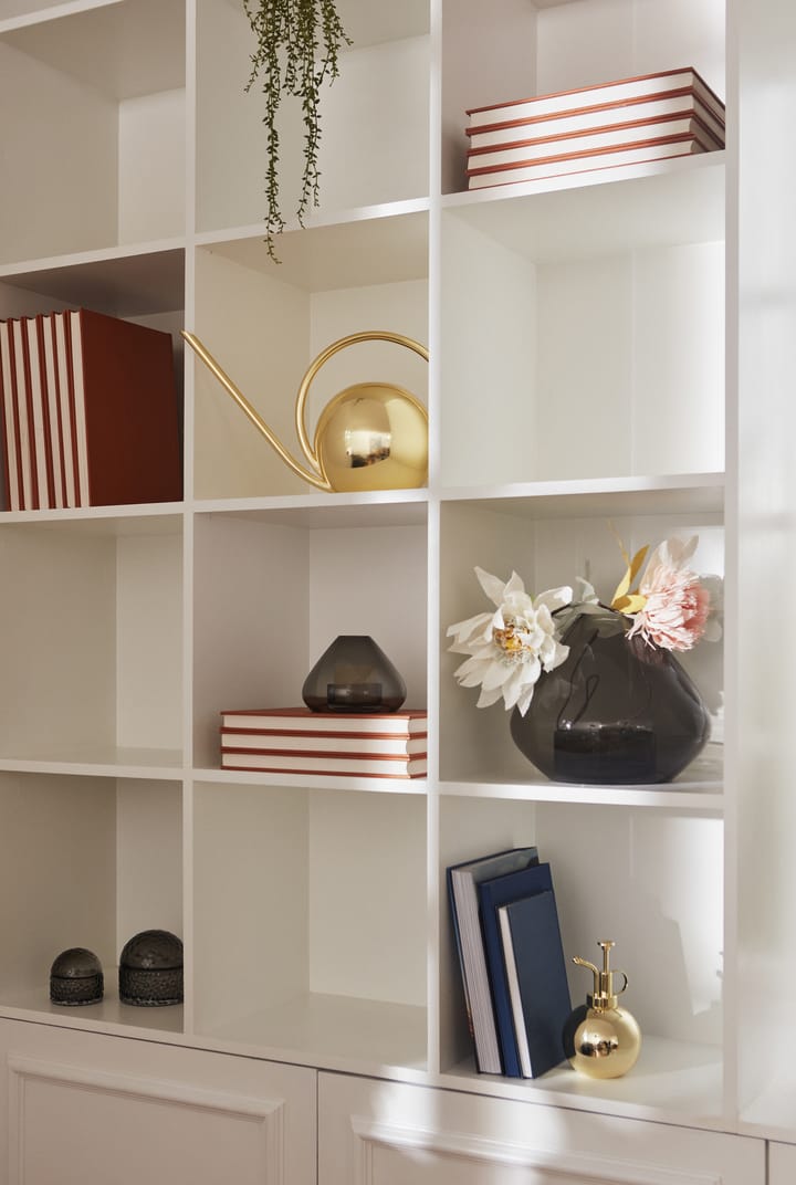 Uno lantaarn-vaas 21 cm, Zwart AYTM