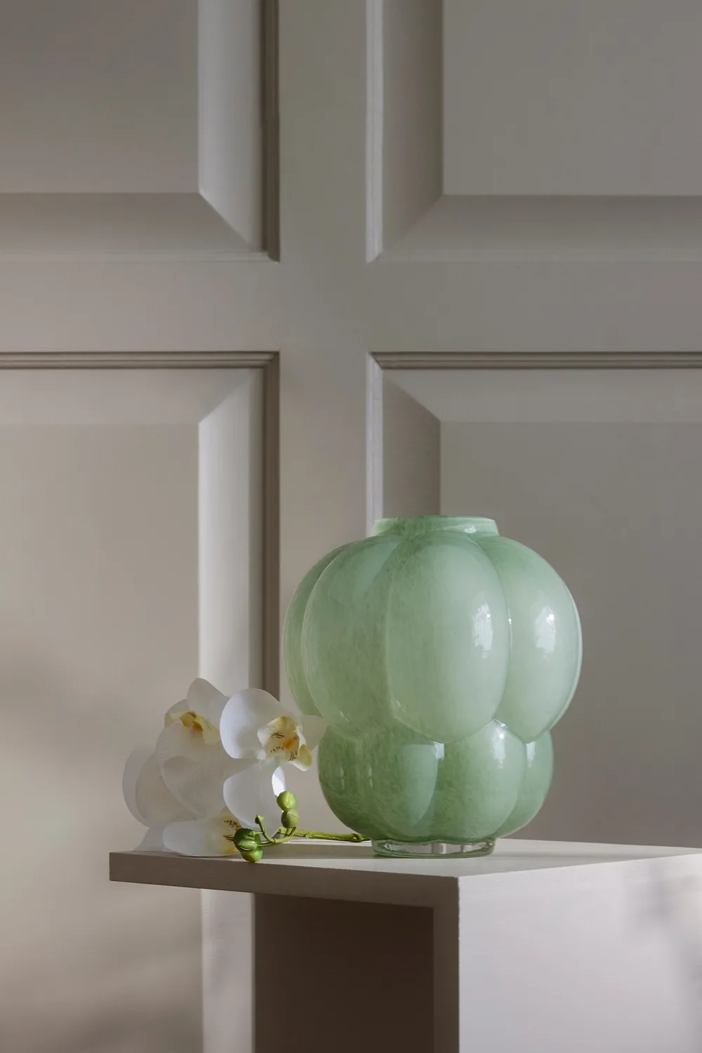 Uva vaas 22 cm, Pastelgroen AYTM