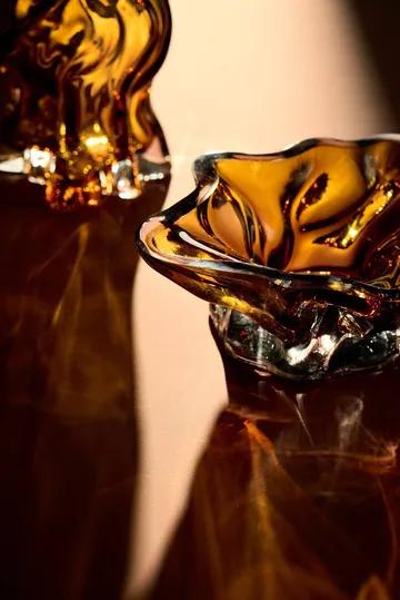 Vena decoratieschaal - Amber - AYTM