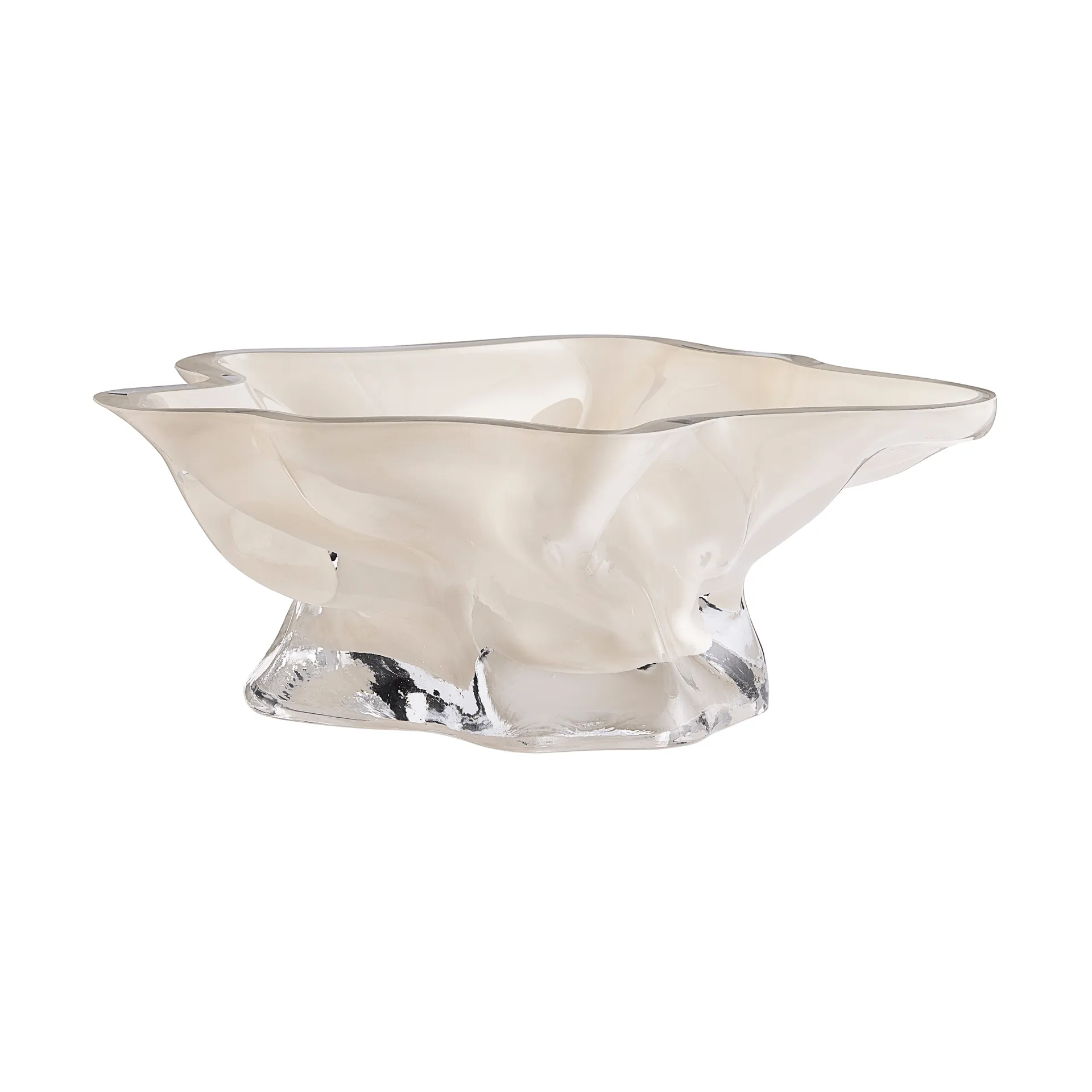 Vena decoratieschaal, Dark cream AYTM