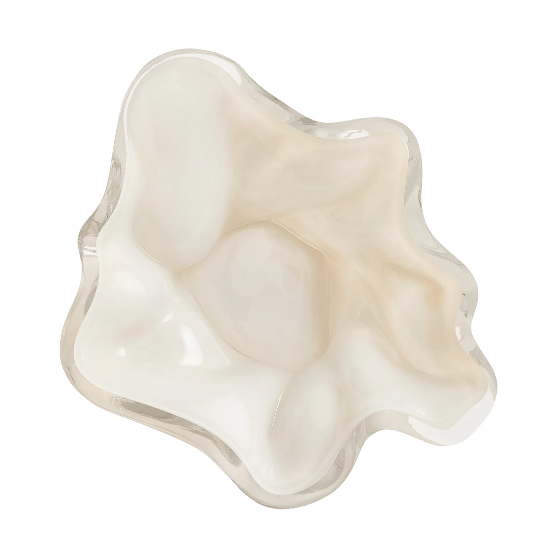 Vena decoratieschaal, Dark cream AYTM