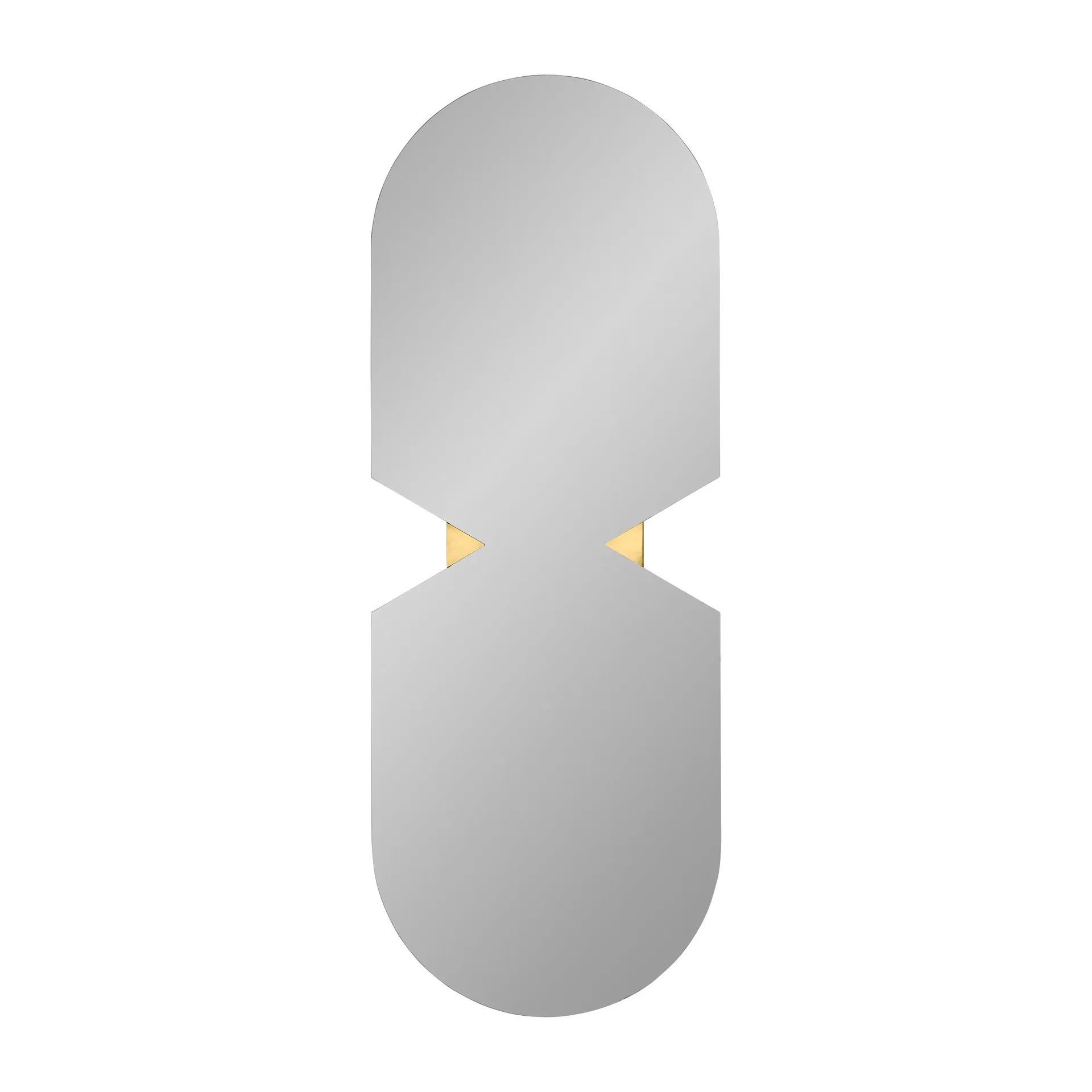 Verto spiegel 44x120 cm, Zwart AYTM