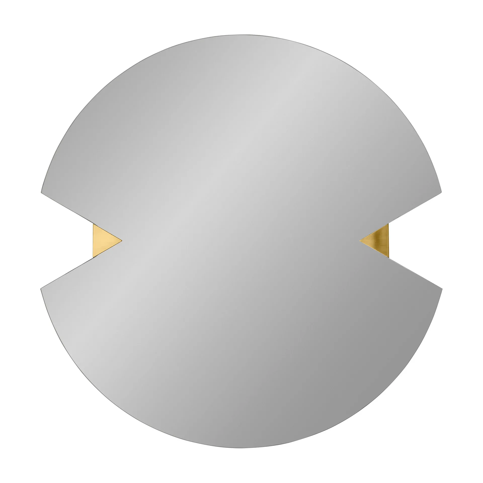 Verto spiegel Ø70 cm, Zwart AYTM