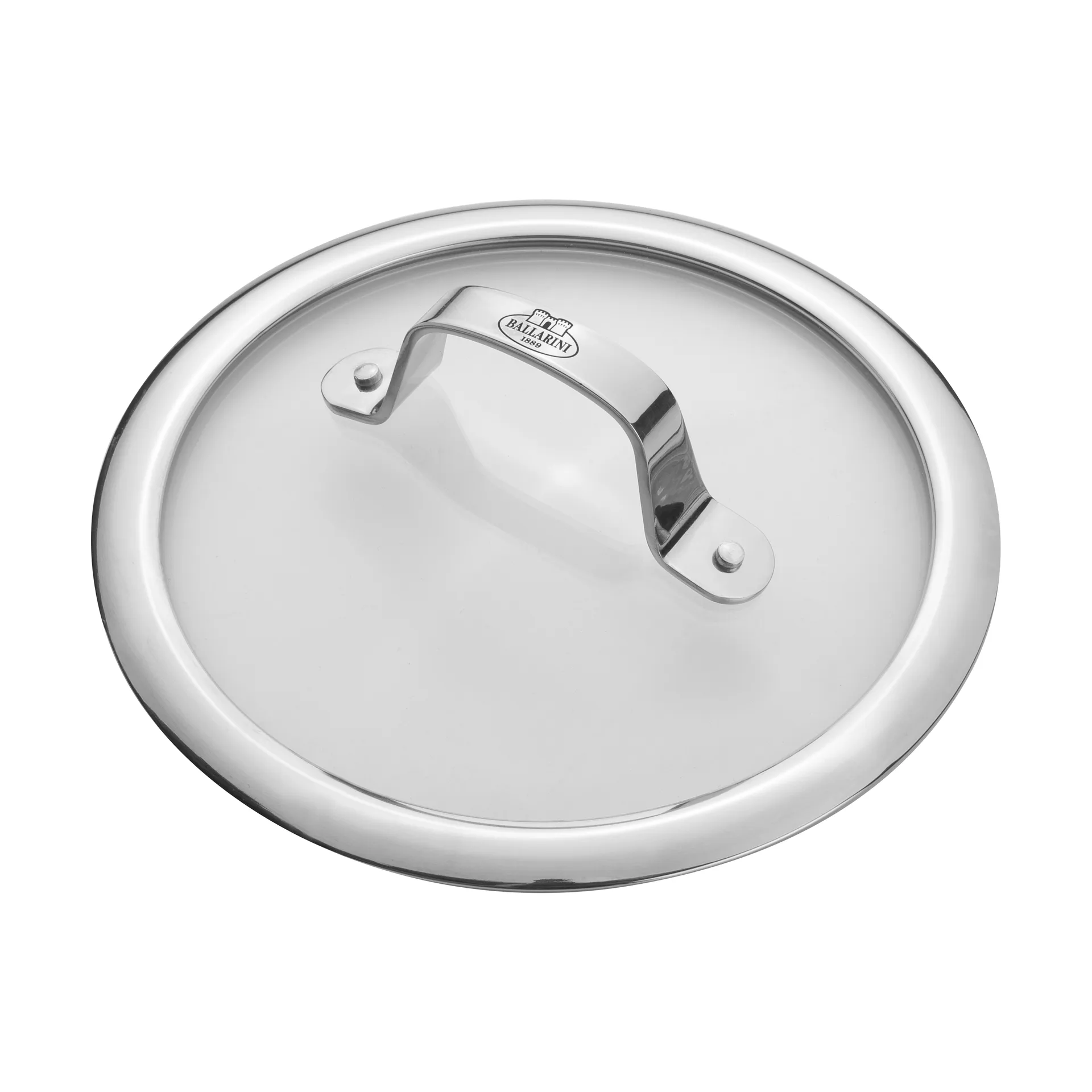 Ballarini glazen deksel roestvrij handvat, 16 cm Ballarini