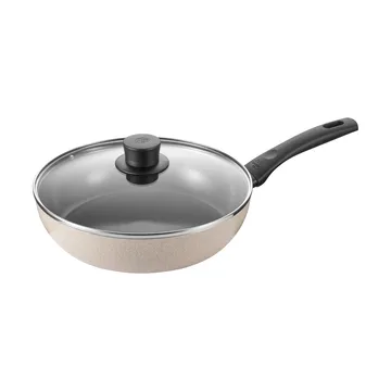 Ballarini Ledro keramische sauteerpan met glazen deksel - 28 cm - Ballarini