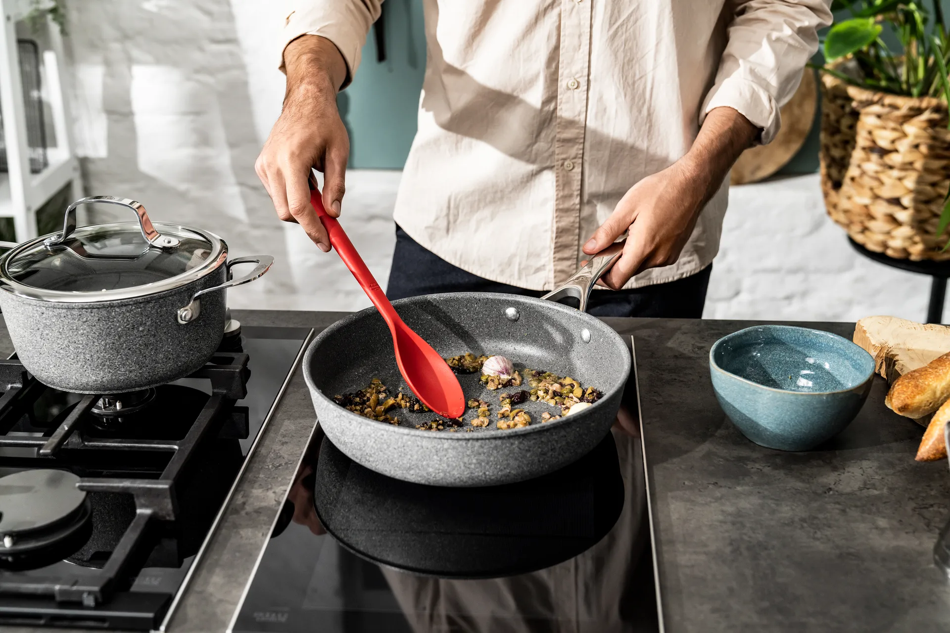 Ballarini Salina Ti-X Granit keramische koekenpan, 20 cm Ballarini