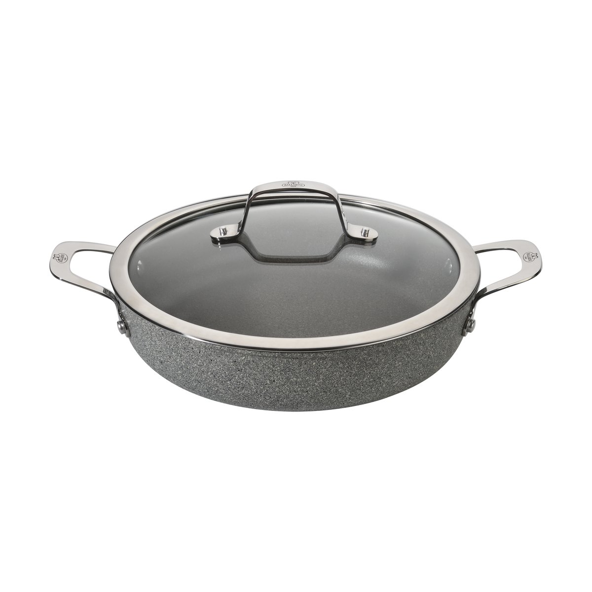 Ballarini Ballarini Salina Ti-X serveerpan met glazen deksel 28 cm