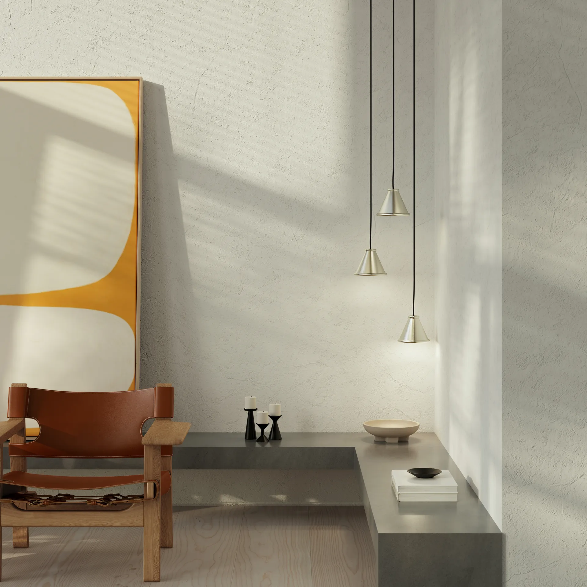 Belle hanglamp Ø15 cm, Brushed aluminium Belid