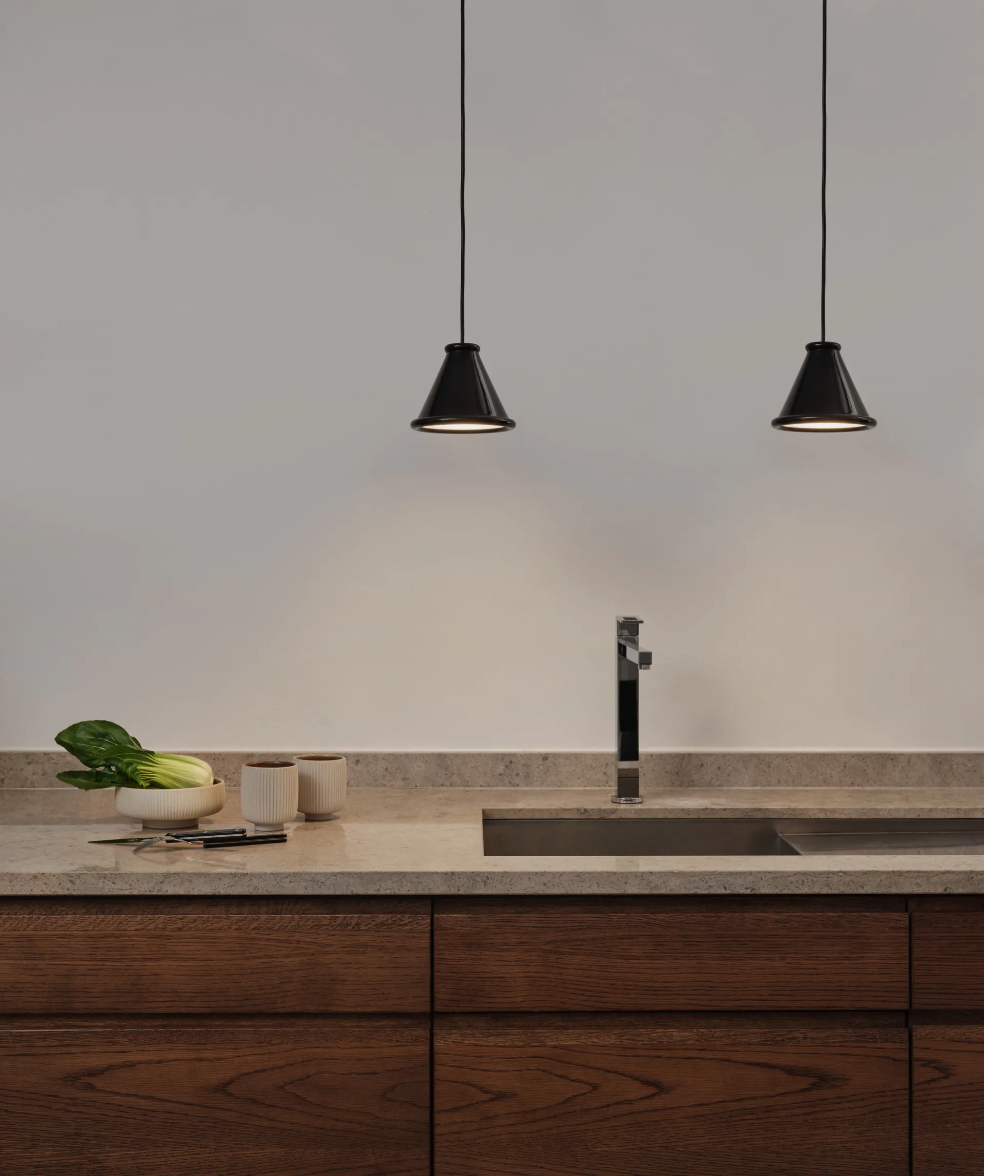 Belle hanglamp Ø15 cm, Glossy black Belid