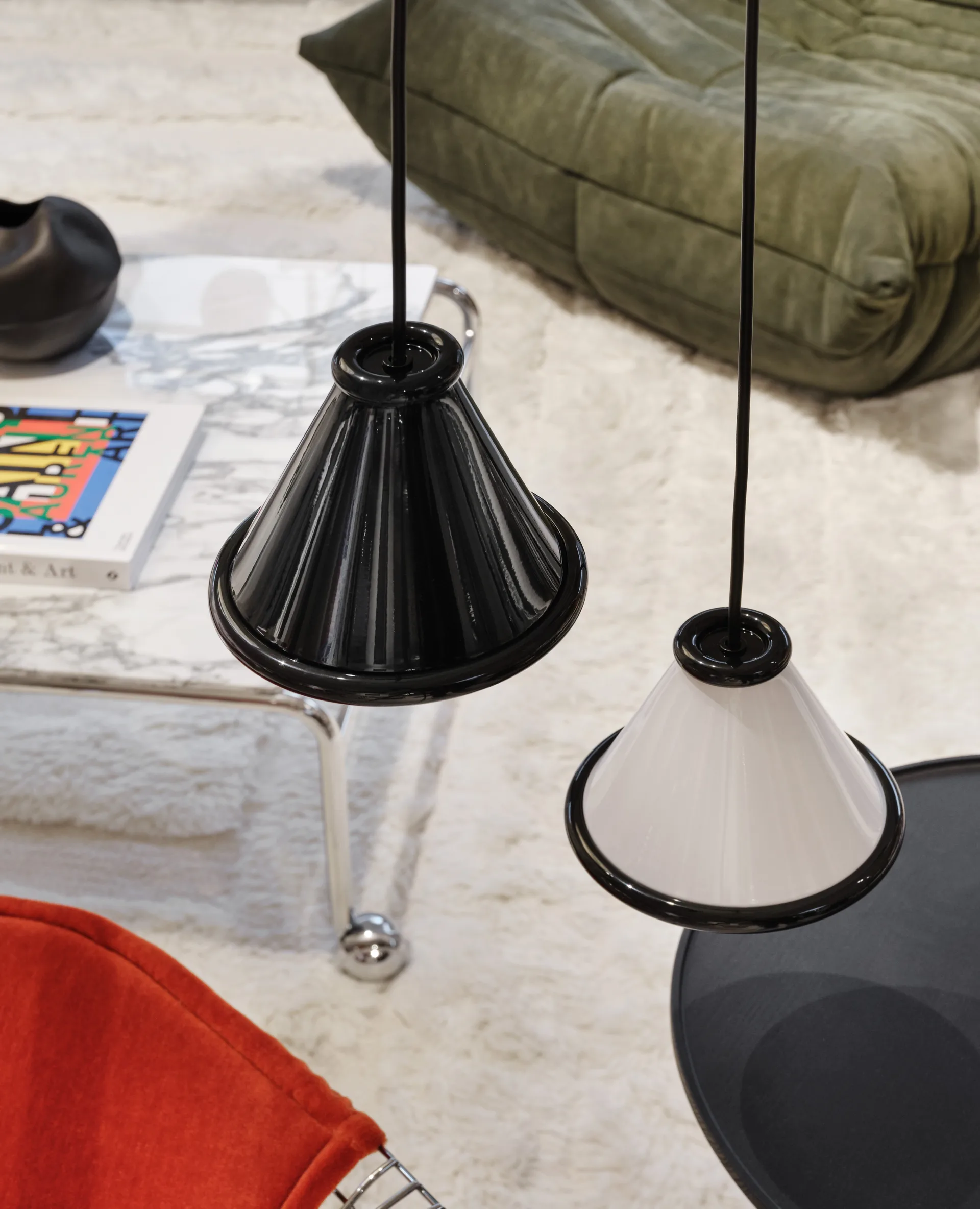 Belle hanglamp Ø15 cm, Glossy black Belid