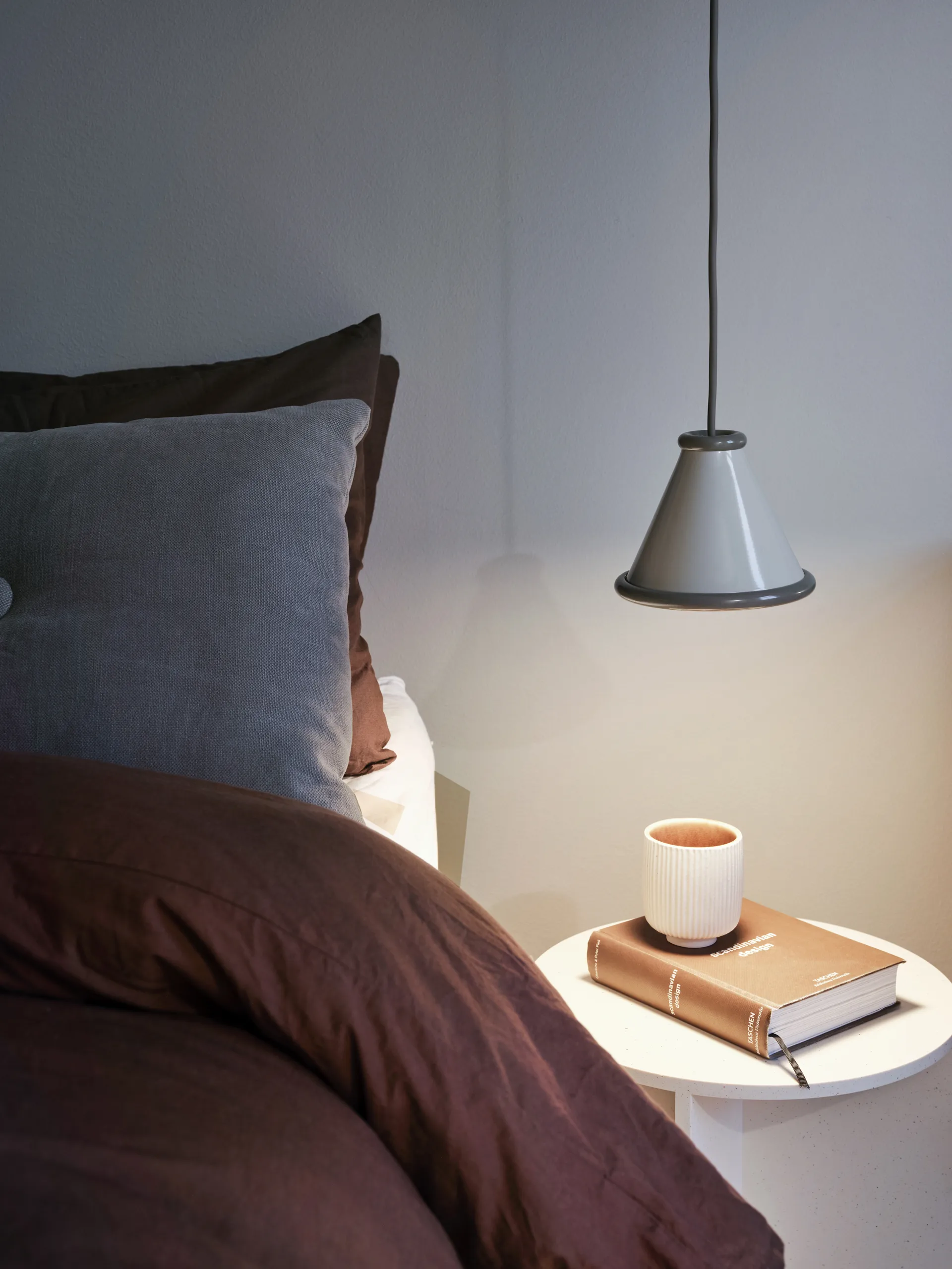 Belle hanglamp Ø15 cm, Pepple grey-moss grey Belid