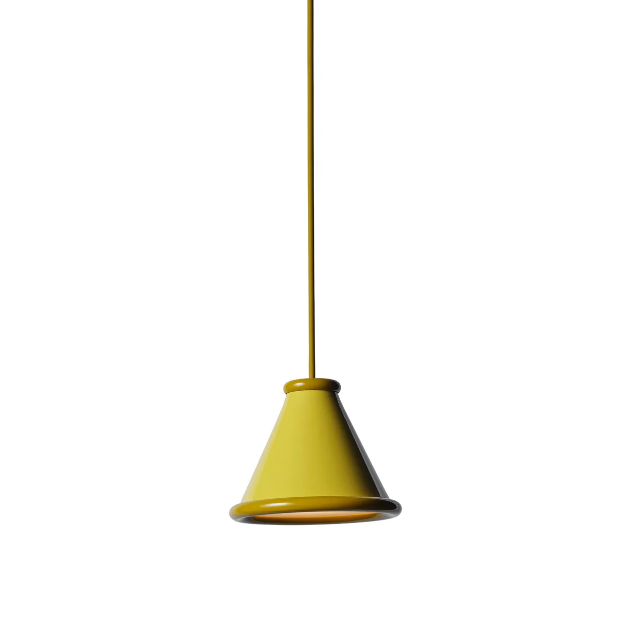 Belid Belle hanglamp o15 cm Zink yellow-honey yellow