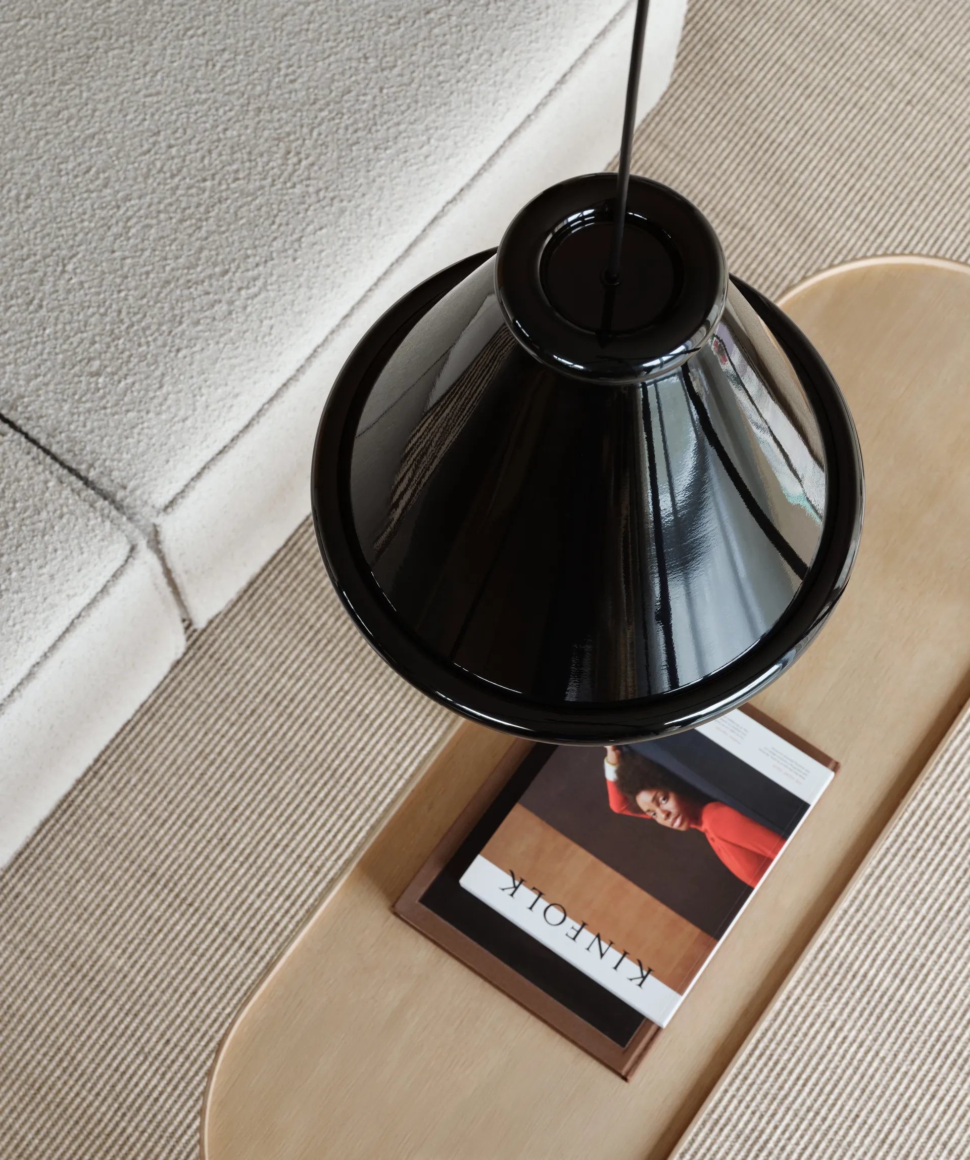 Belle hanglamp Ø36 cm, Glossy black Belid