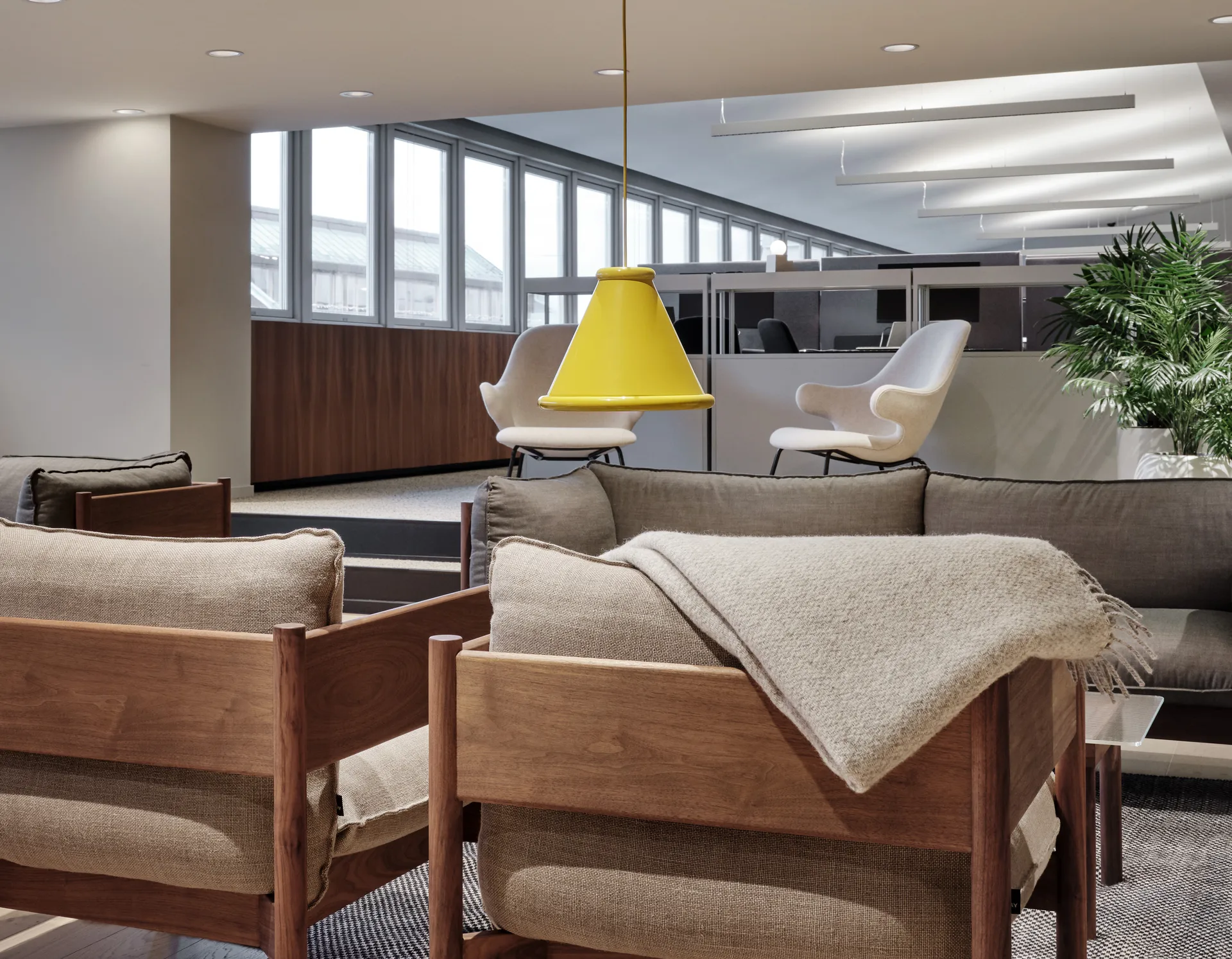 Belle hanglamp Ø36 cm, Honey yellow Belid