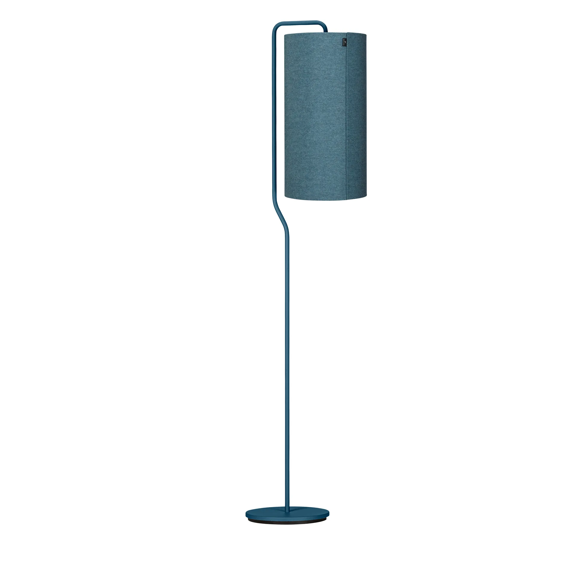 Bender lampenkap wol Ø27 cm, Blauw Belid