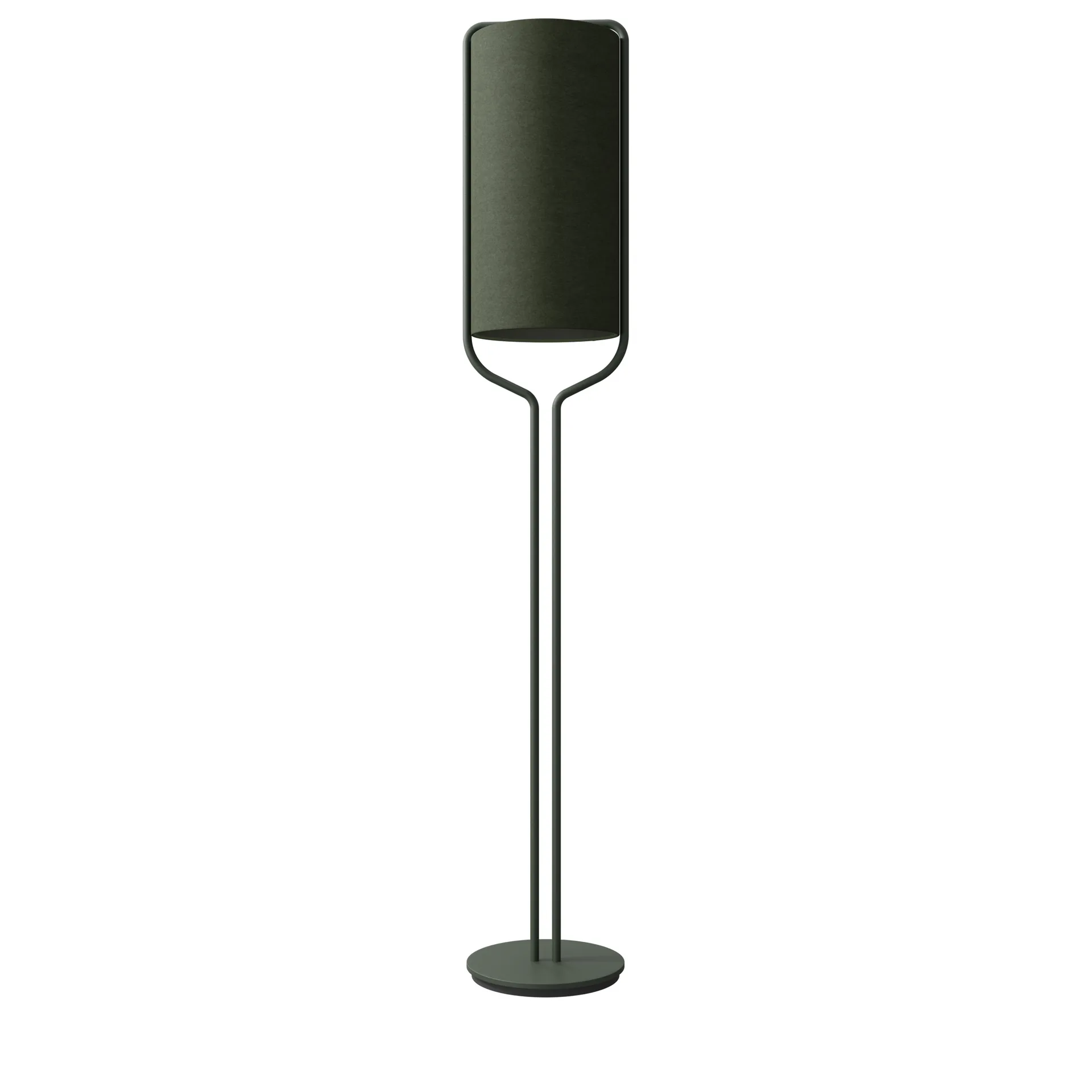 Bender lampenkap wol Ø27 cm, Groen Belid