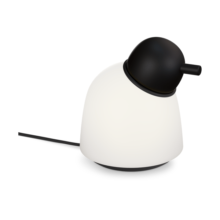 Bird tafellamp 21,5 cm - Zwart-opaalglas - Belid