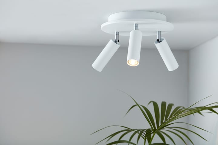 Cato Slim ronde plafondspots 3 st., Matwit-led Belid