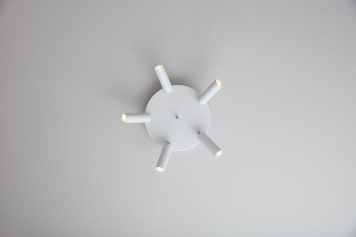 Cato Slim ronde plafondspots 5 st., Matwit-led Belid