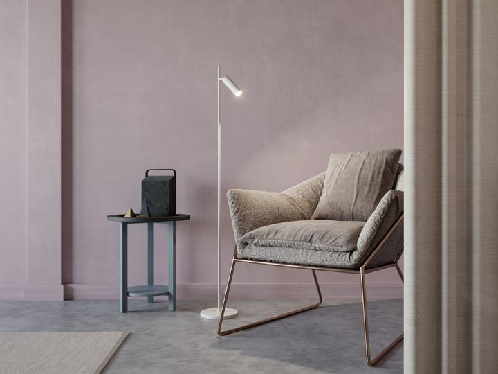 Cato Slim vloerlamp enkel, Matwit-led Belid