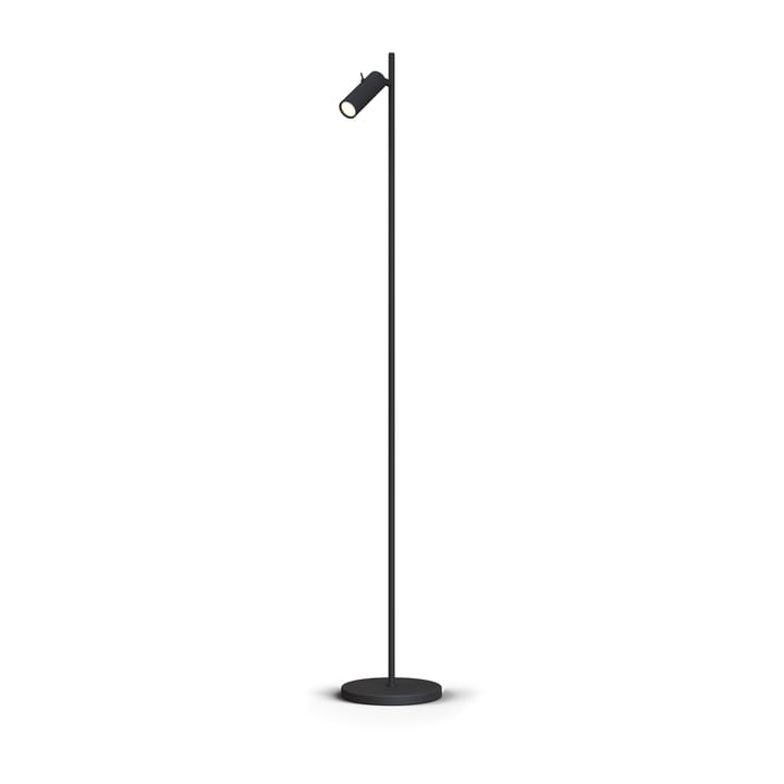 Cato Slim vloerlamp enkel - Matzwart-led - Belid