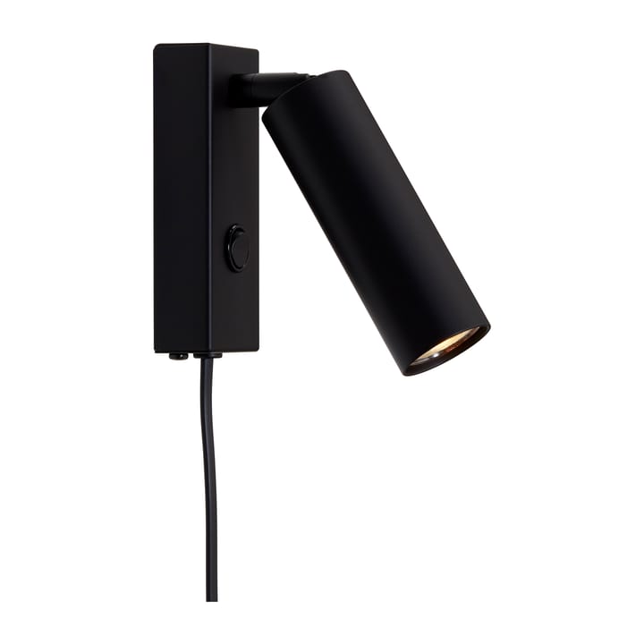 Cato Slim wandlamp - Matzwart-led - Belid