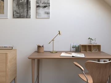 Cato tafellamp 48,5 cm - Blankslipad mässing - Belid