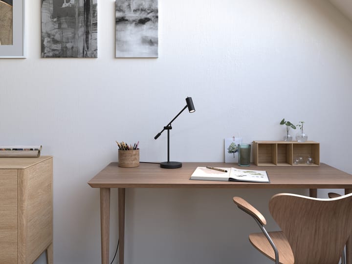 Cato tafellamp 48,5 cm, Matzwart Belid