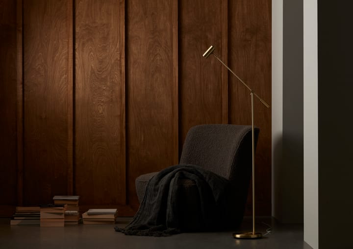 Cato vloerlamp, Glanzend messing Belid