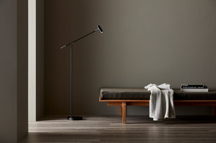Cato vloerlamp, Matzwart Belid