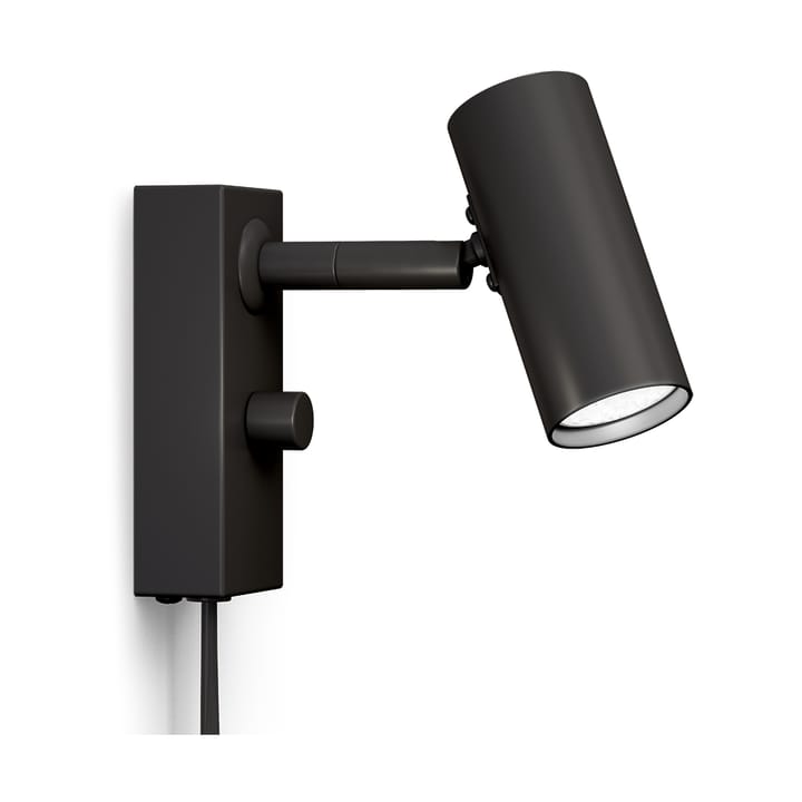 Cato wandlamp - Matzwart - Belid