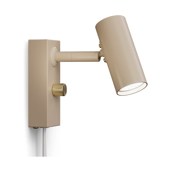 Cato wandlamp - Nougat-messing - Belid