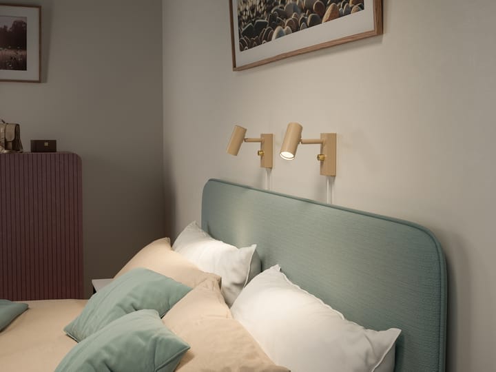 Cato wandlamp, Nougat-messing Belid