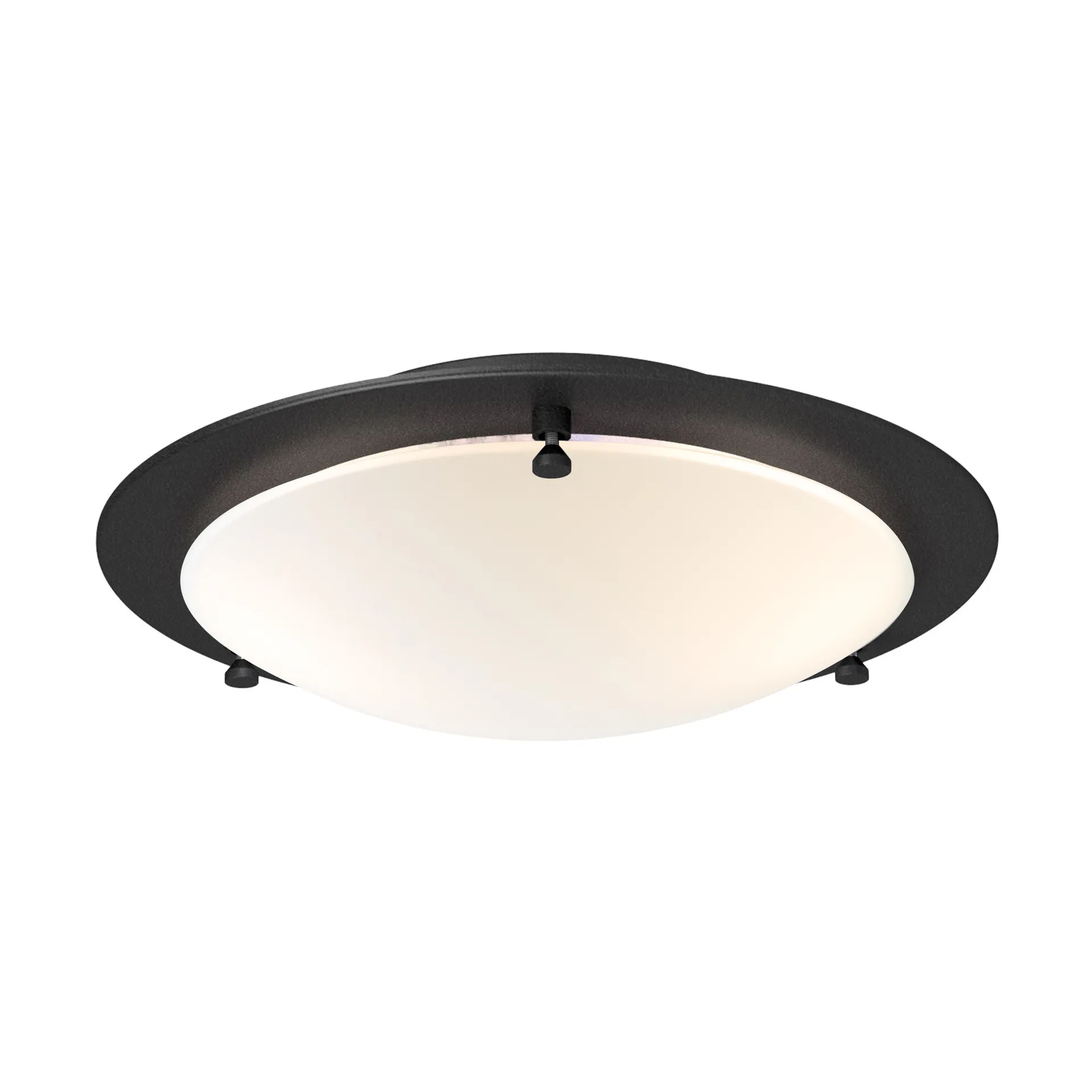 Cirklo plafonnière Ø30 cm, Zwart Belid