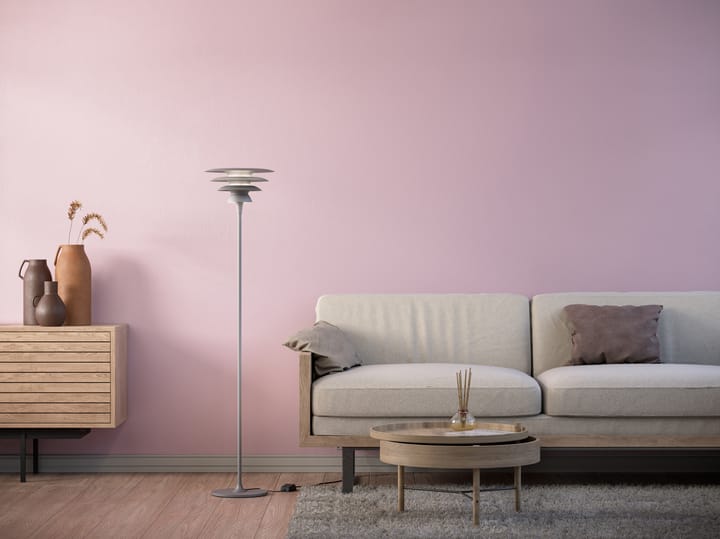 DaVinci vloerlamp Ø30 cm, Oxidegrijs Belid